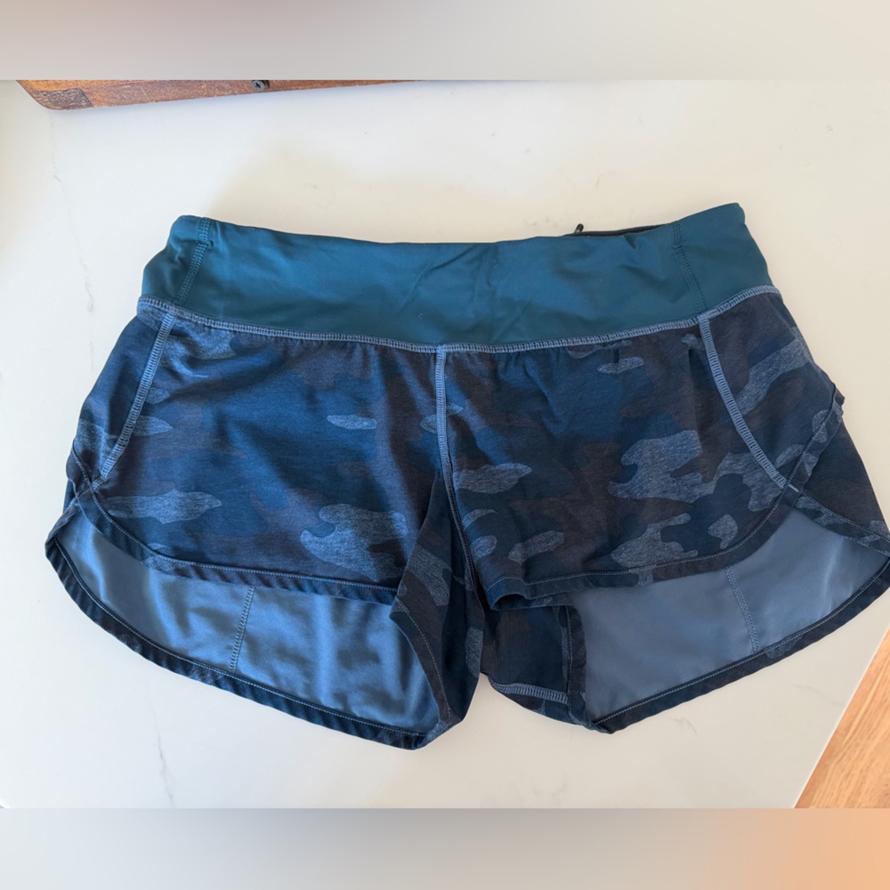 Blue Lulu lemon shorts